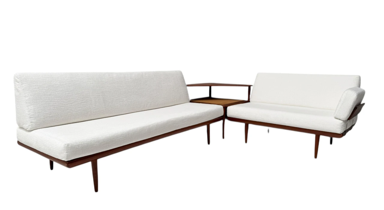 Minerva Sofa Set by Peter Hvidt & Orla Molgaard Nielsen for France & Søn, 1960s